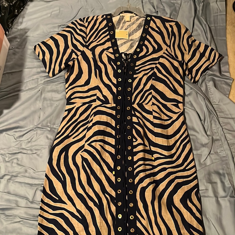 zebra print Michael Kors Dress